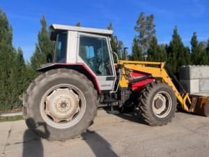 MASSEY FERGUSON B105/4S tractor registration BA-53097-VE (shovel not included)